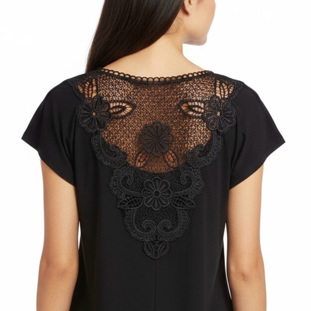 Suzie in the City Back Lace Shirt